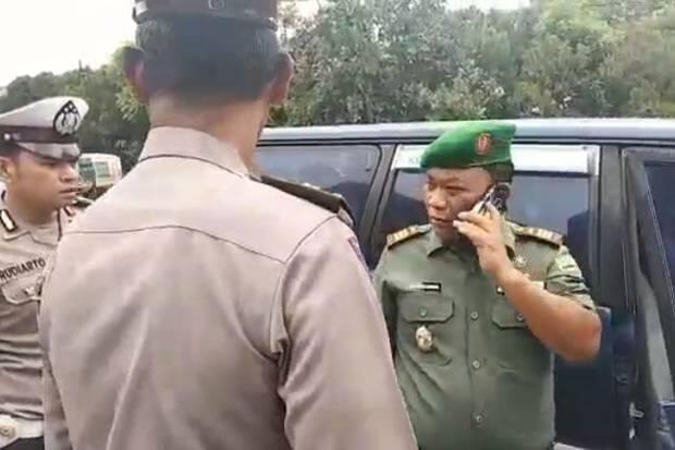 Danramil Medan Timur Protes Saat Dirazia Polantas