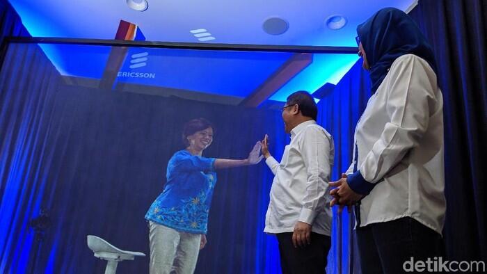 Uji Coba 5G Lagi, XL Pamer Komunikasi via Hologram