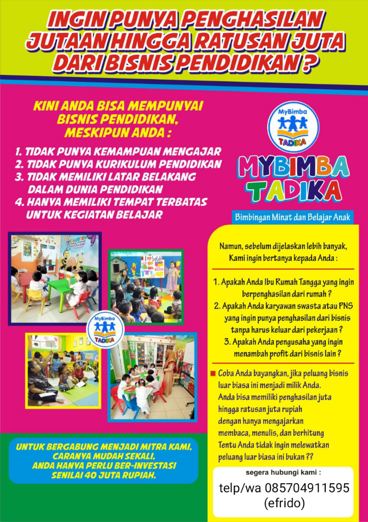 Mari Pelajari Program Mybimba Tadika
