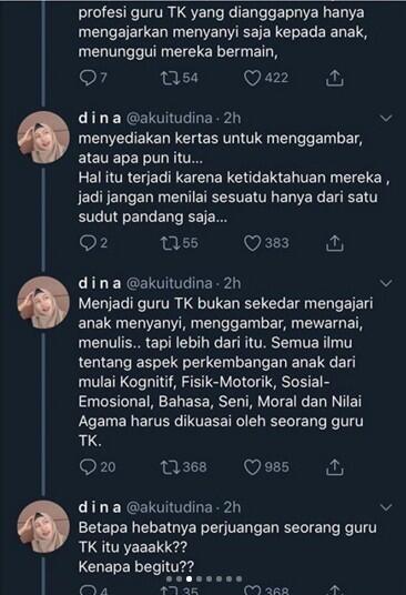 Viral Curhatan Seorang Guru TK Yang Disepelekan Pekerjaannya, Karena Gaji Sedikit