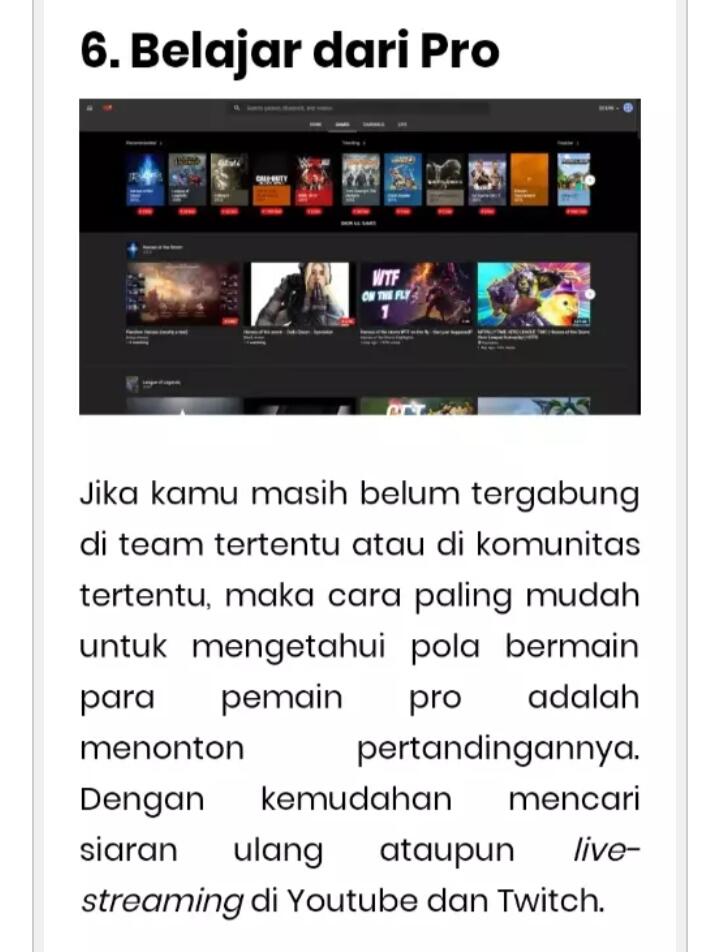 &#91;Coc E-sport&#93; Anda Ingin Menjadi Atlet E-sport? Yuk Ikuti Petunjuknya