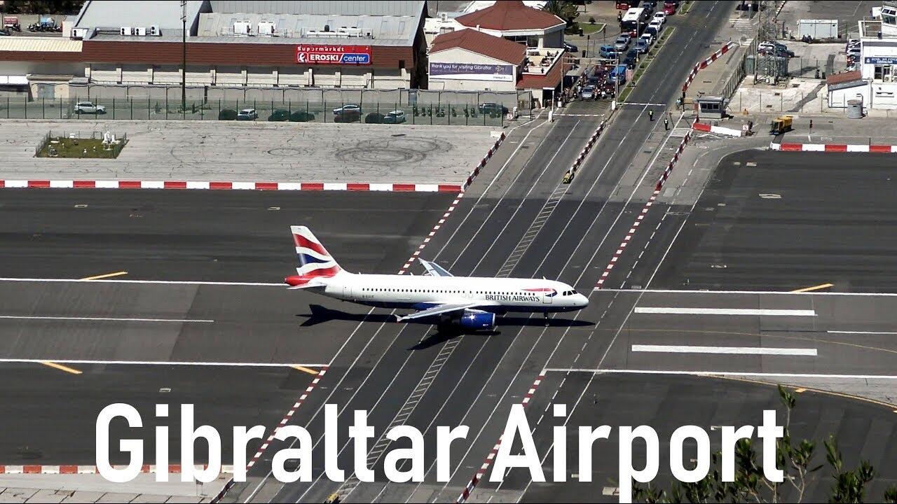 BANDARA UNIK DAN EKSTRIM GIBRALTAR INTERNATIONAL AIRPORT