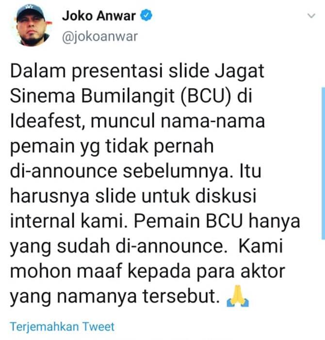 Berita Baru Dari Bumilangit Dan Kabar Baik Bagi Kalian Yang Suka Nulis!
