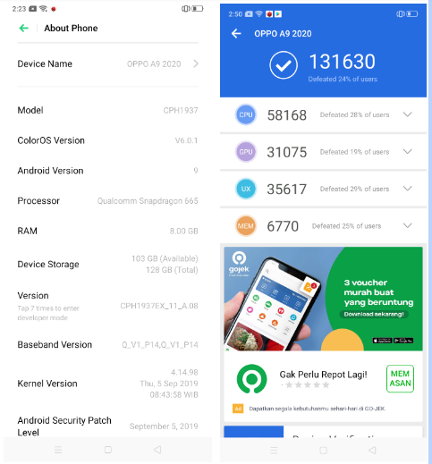 Kapasitas RAM dan Daya Baterai Super Jumbo, Ini Review OPPO A9 Terbaru!