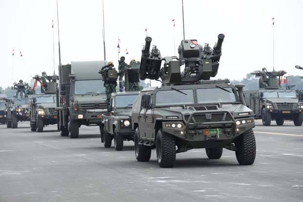 Arhanud Tampilkan Shikra, Radar Pendeteksi Sejauh 250 Km pada HUT Ke-74 TNI