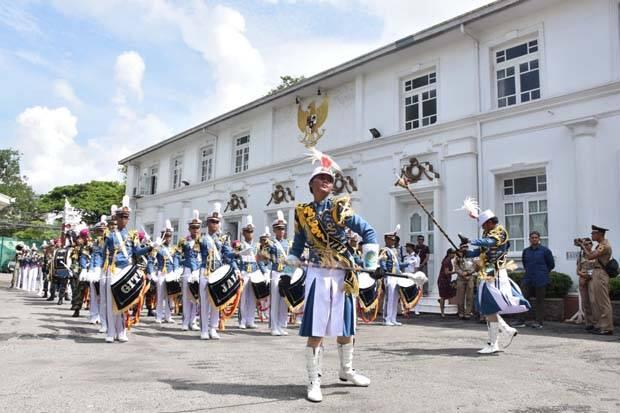 Genderang Suling Gita Jala Taruna dan Reog Ponorogo Hibur Masyarakat Myanmar