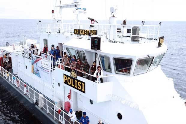 21 Kapal Ikan Asing Ditenggelamkam di Perairan Kalbar