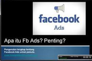 Kegunaan Facebook Ads untuk Marketing Online