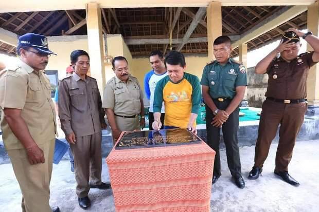 Bupati Klungkung Hadiri Penutupan Program Padat Karya Infrastuktur 2019