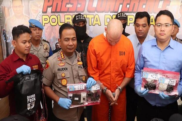 Warga Rusia Pengedar Hasis di Kuta Bali Ditangkap