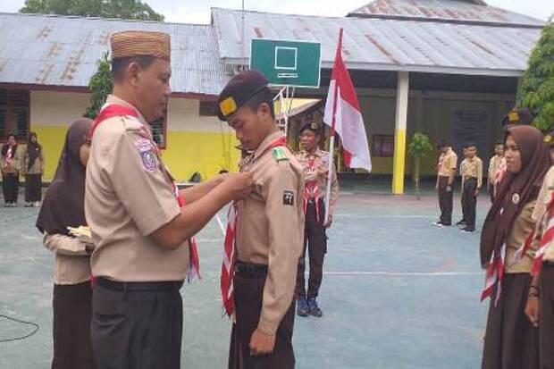 Pelantikan Pengurus Dewan Ambalan Pramuka SMAN 4 Kota Gorontalo