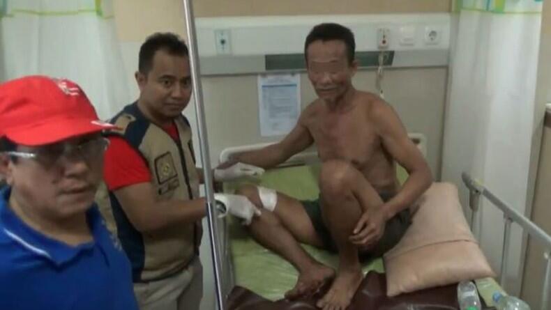 Tanpa Alasan,Mertua Ngamuk dan Bacok Menantu dan Istrinya