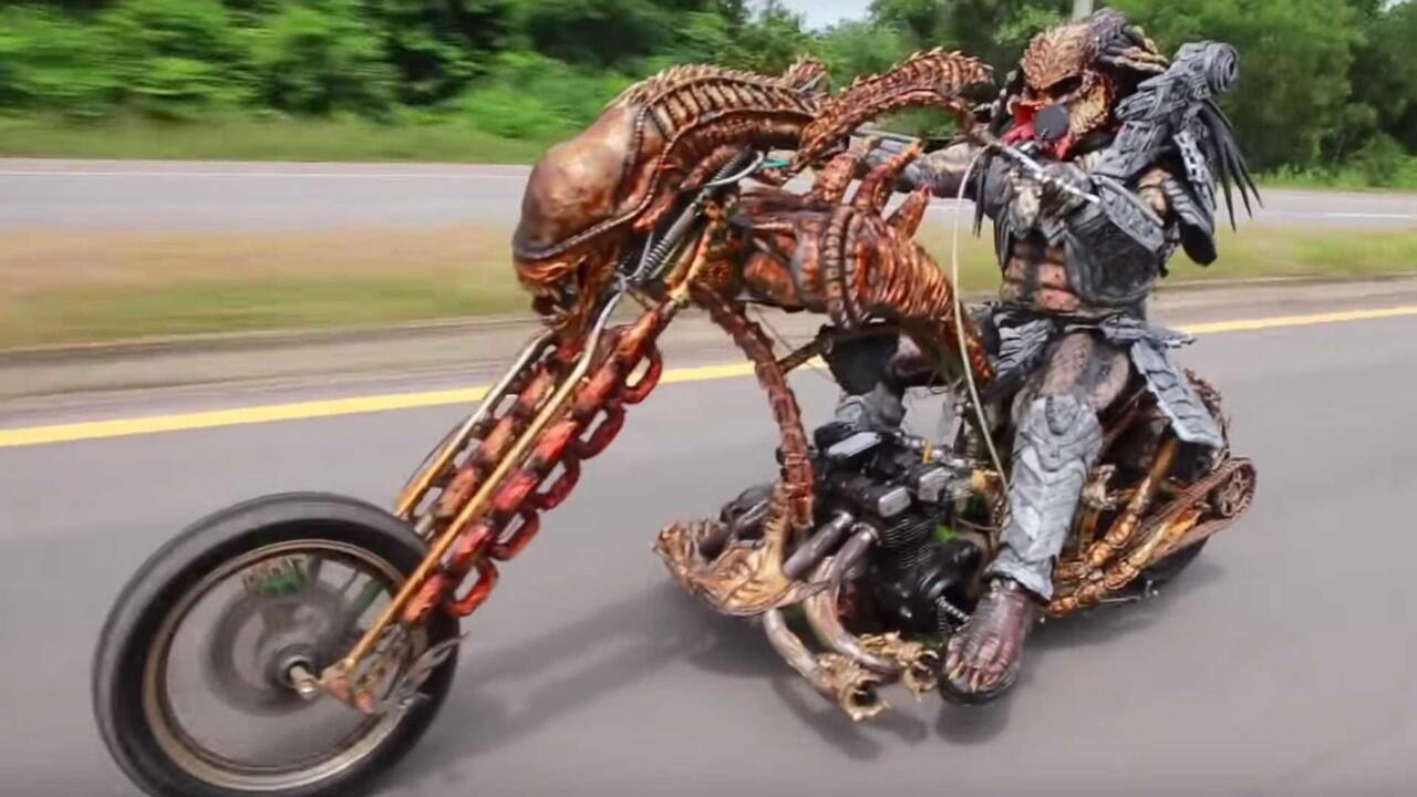 6 Motor Berkostum Super Menyeramkan Khusus Dibuat Untuk Perayaan Halloween