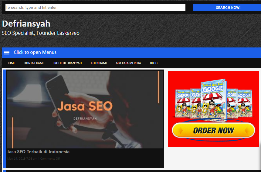 Kursus SEO Online di Indonesia Terbaik dan Terpercaya 2019
