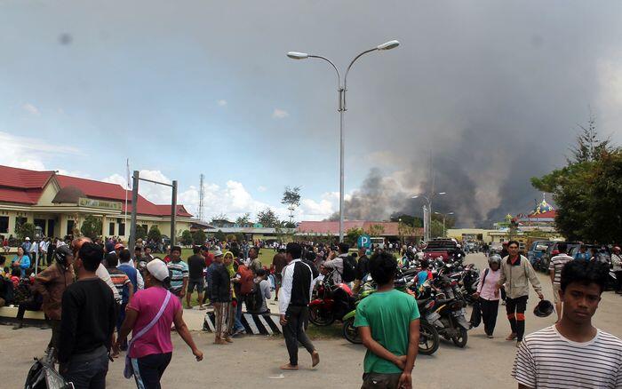 13 Orang jadi tersangka kerusuhan Wamena, 3 buron