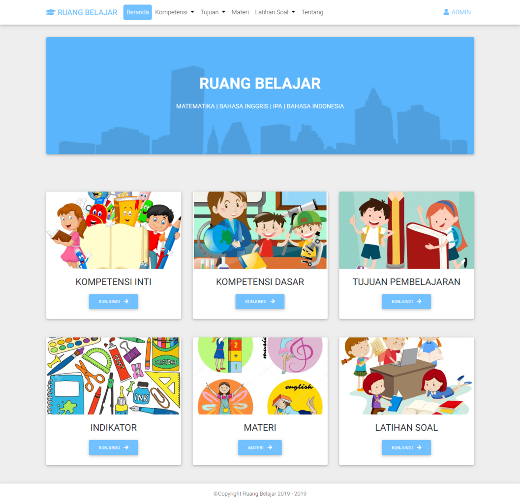 Aplikasi Web Ruang Belajar &#91;codeigniter&#93;&#91;web&#93;&#91;php&#93;