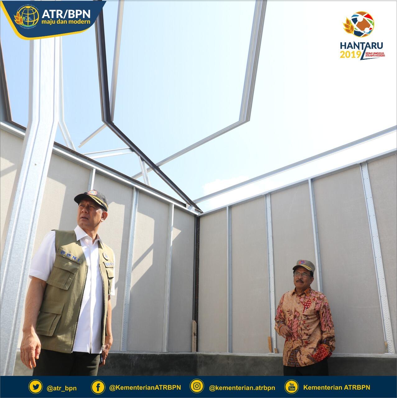 Peduli Korban Gempa Palu, Menteri ATR/Kepala BPN Pastikan Ketersedian Lahan Huntap