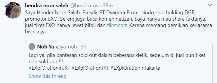 Ada Kecurangan di Penjualan Tiket Konser EXO Jakarta oleh Blibli | Tiket | Promotor?