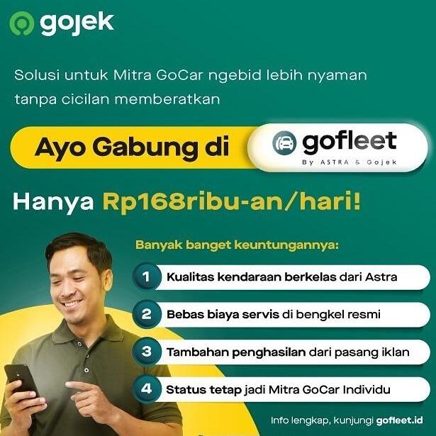 Mitra Driver Gocar Jabodetabek