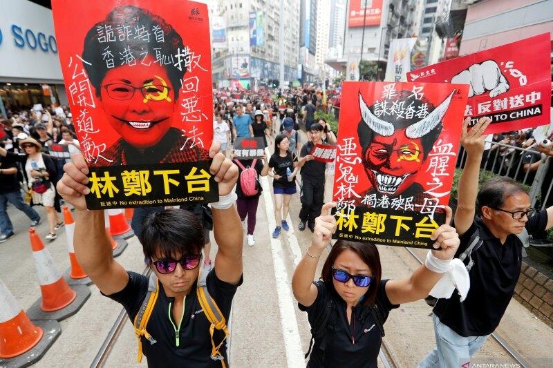 Demo Lagi, Hong Kong Bisa Atasi Sendiri

