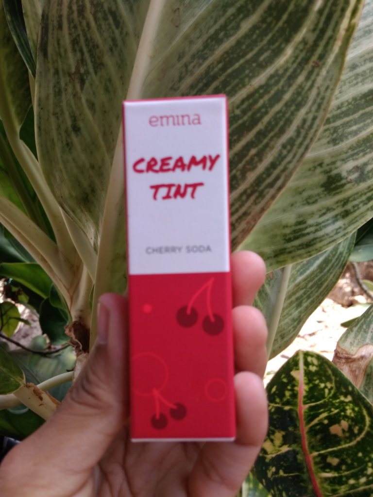 Review Si Mungil Emina Creamy Tint #05 Cherry Soda