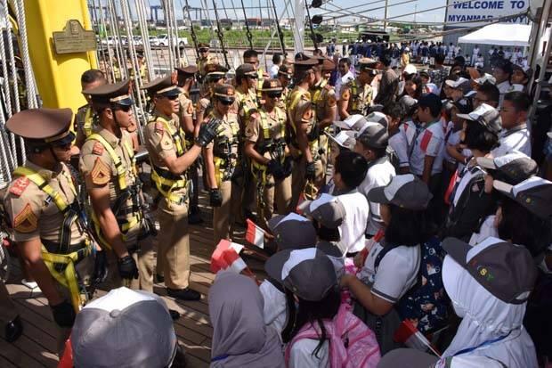 KRI Bima Suci Lanjutkan Pelayaran ke Batam