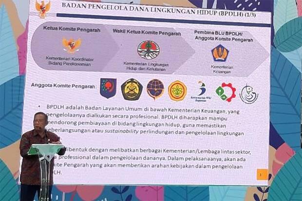 Darmin: Badan Pengelola Dana Lingkungan Hidup Punya Standar Internasional
