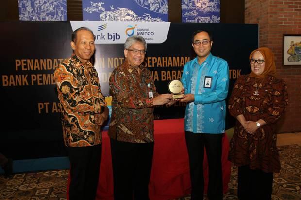 Penetrasi Bisnis, bank bjb Teken Kerja Sama dengan Asuransi Jasindo