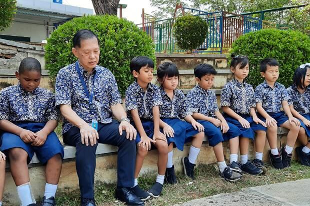 Bangun Karakter, Ribuan Siswa Ikuti Kegiatan Mindfulness