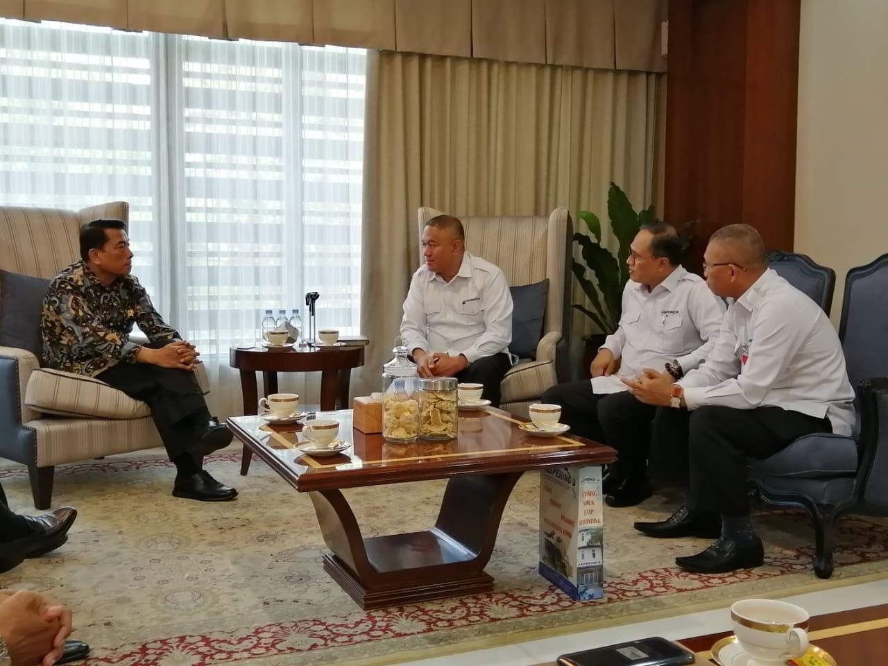 Terima Asperindo, Moeldoko Sarankan Penggunaan Teknologi Terkini
