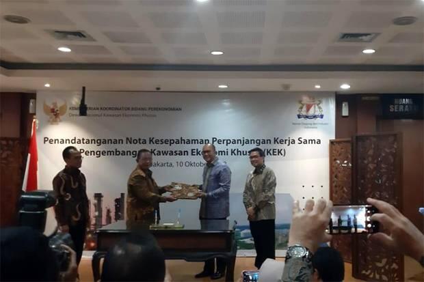 Pemerintah dan Kadin Perpanjang Kerja Sama Pengembangan KEK