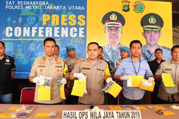 15 Hari Gelar Operasi Nila, Belasan Pengedar Narkoba Diciduk Polisi