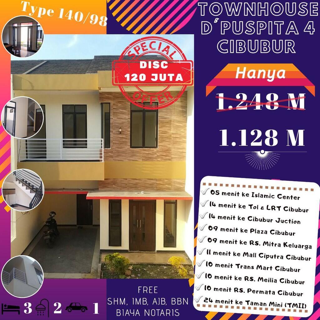 ownhouse D'Puspita Residence Cibubur
