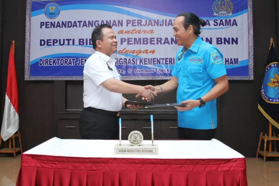 BNN-Imigrasi Jalin Kerja Sama Pemberantasan Narkoba