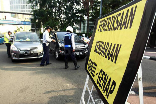 24 Hari Perluasan Ganjil Genap, 14 Ribu Kendaraan Ditilang