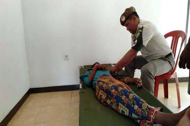 Pelayanan Kesehatan Gratis, Warga Suku Anak Dalam Datangi Posko TMMD