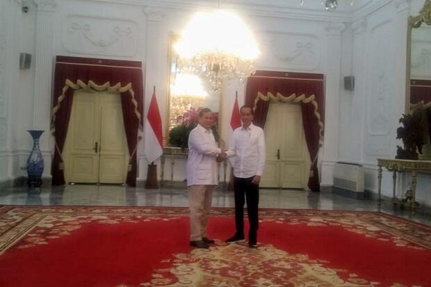 Bertemu Jokowi, Prabowo Subianto Dukung Pemindahan Ibu Kota