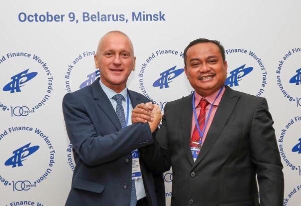 Perkuat Kerja Sama Luar Negeri KSPSI Gandeng Serikat Buruh Belarusia
