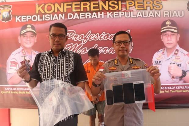 Melawan, Jatanras Polda Kepri Tembak Pelaku Curas