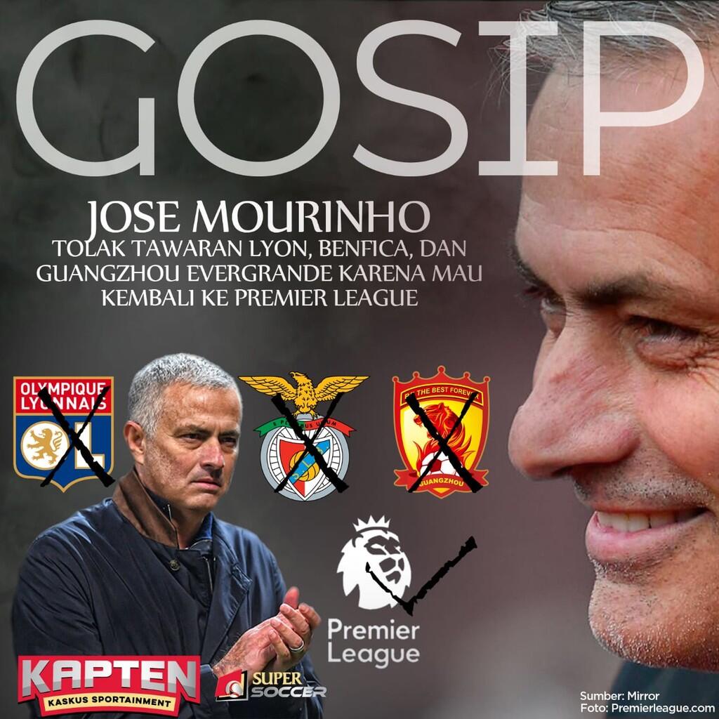 Jose Mourinho ke Tottenham Hotspur?