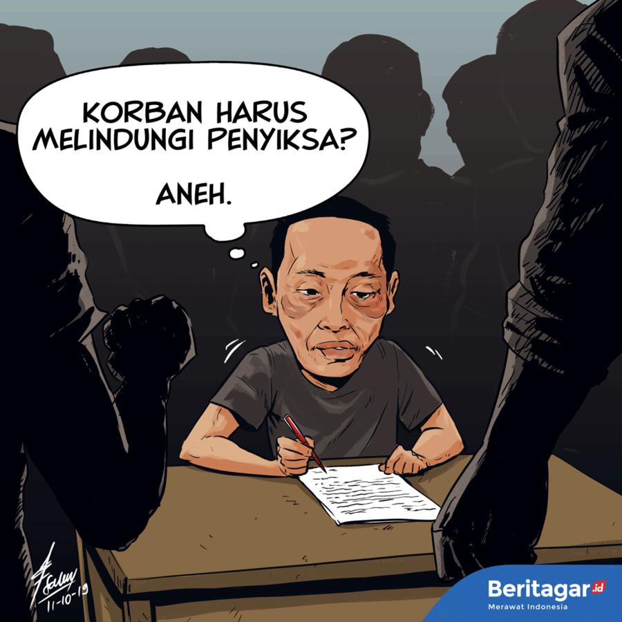 Kartun: Ketika Ninoy harus melindungi penyiksa