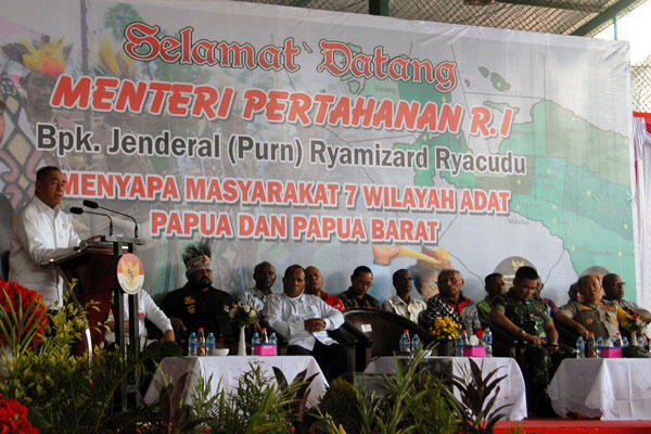 Menhan: Papua Tak Terpisahkan dari NKRI Sampai Kiamat!