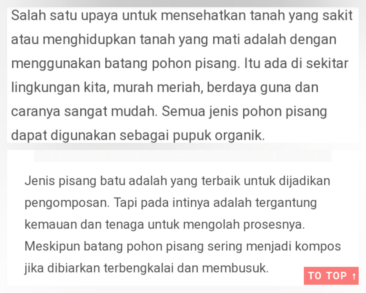 Manfaat Gedebog Pisang, Wow! Amerika Membandrol $5,95, Agan Tertarik Mengekspornya?

