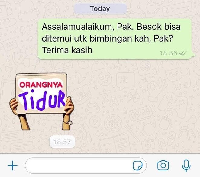10 Balasan Chat Terngakak Dari Dosen Kepada Mahasiswa