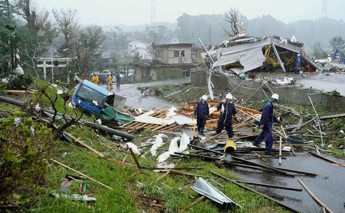 Sedikitnya 4 orang meninggal akibat topan Hagibis di Jepang