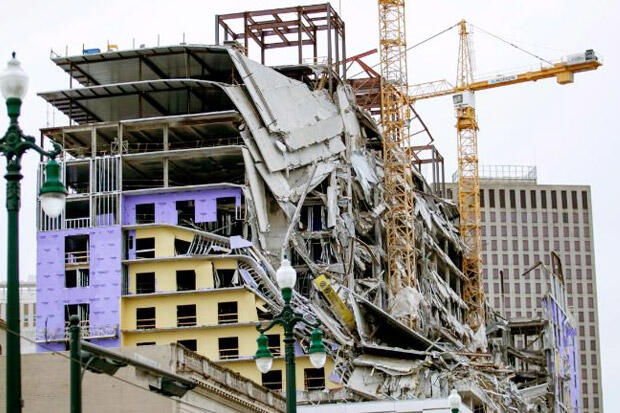 Hard Rock Hotel New Orleans, Amerika Serikat Ambruk, 1 Orang Tewas & 18 Terluka