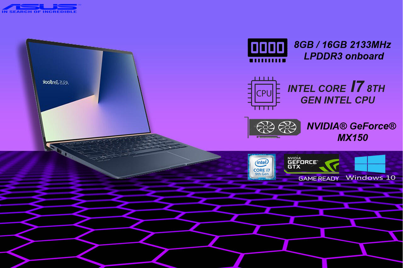 ASUS ZenBook 14 UX433F laptop tipis ringan yang wajib Anda miliki