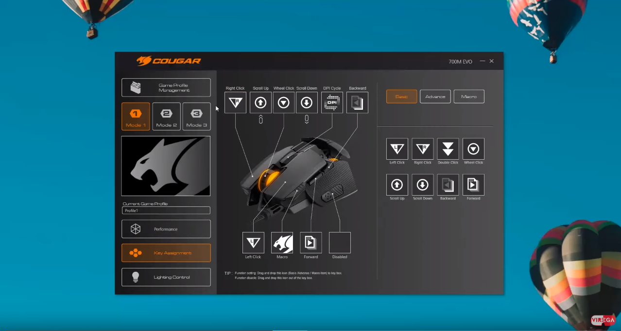 Review Mouse Gaming yang bisa berubah bentuk (Cougar 700M)