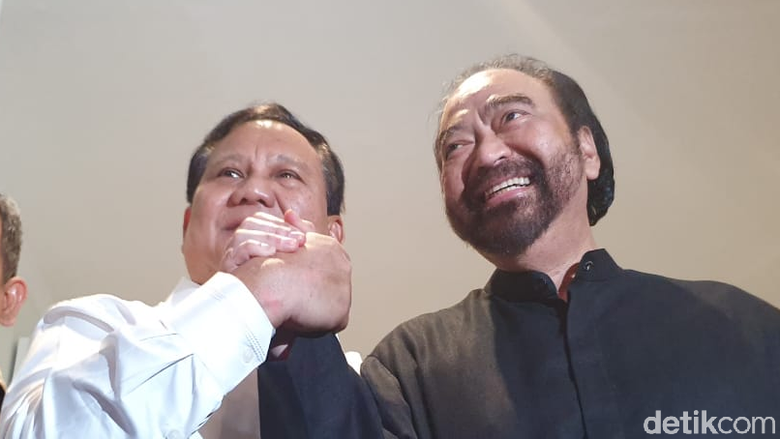 3 Kesepakatan Hasil Pertemuan Prabowo – Surya Paloh