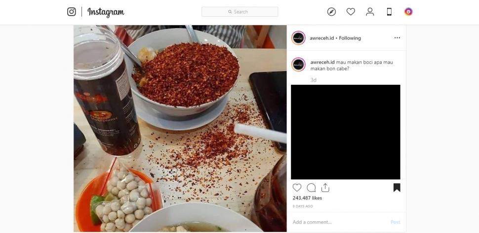 KOPLAK! Foto Postingan Kejadian "APES" Saat Makan Ini Bikin KESEL !